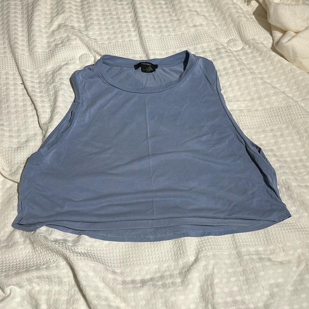 Forever 21 Cropped Muscle Tee
